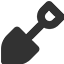 A shovel icon
